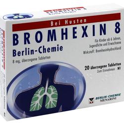 BROMHEXIN 8 BERLIN CHEMIE
